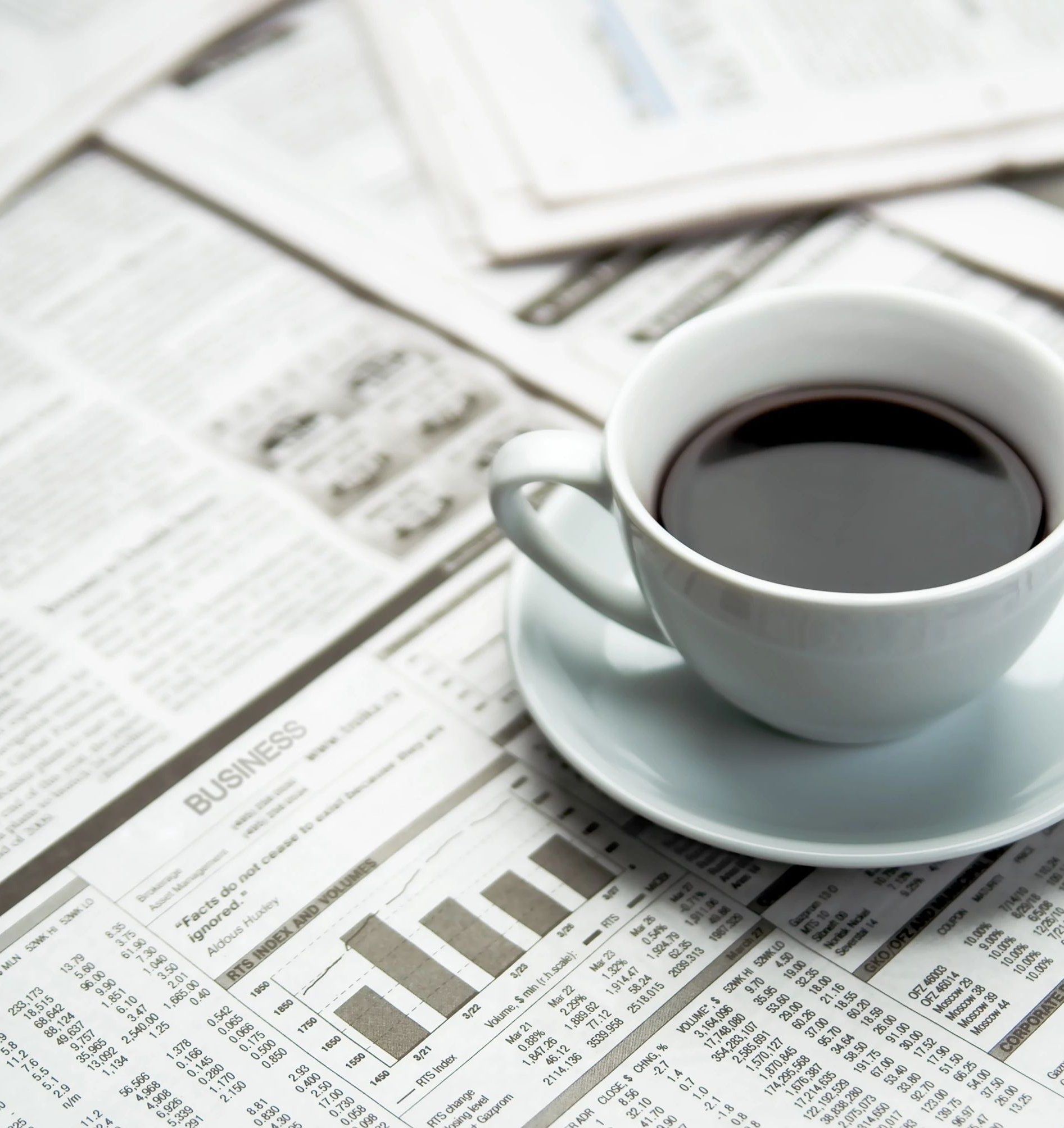 coffee on newspaper Wilmington Carpets in the Wilmington, OH area
